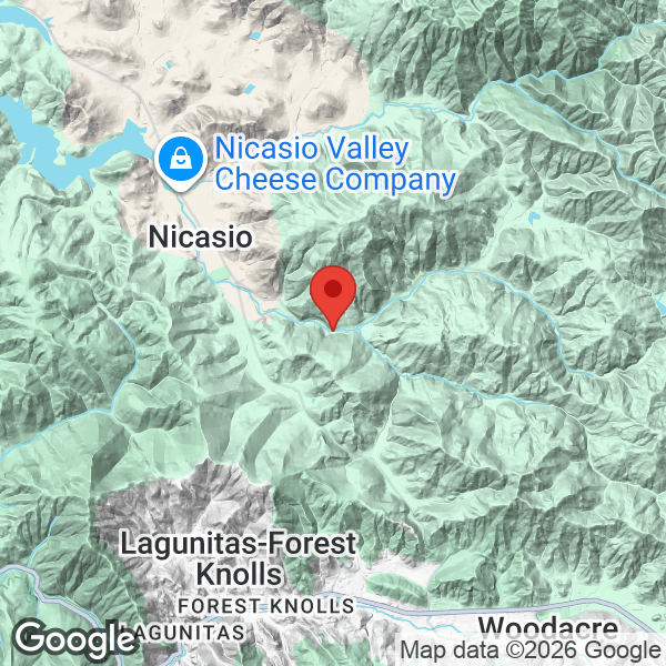 Map of 7001 Lucas Valley Road