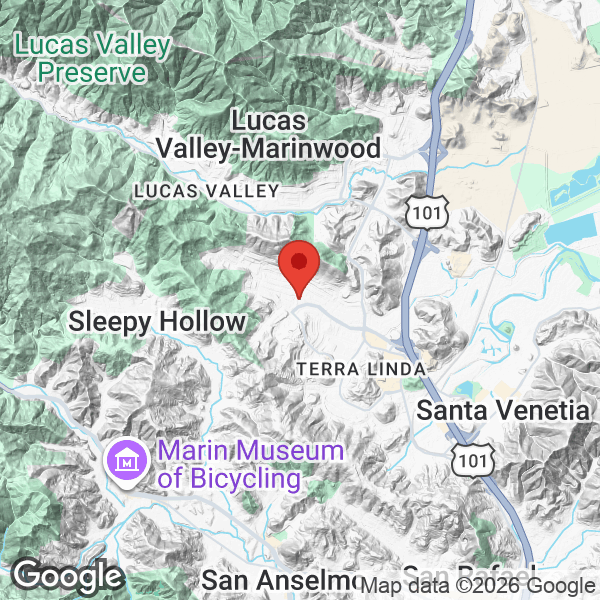 Map of 633 Del Ganado Road