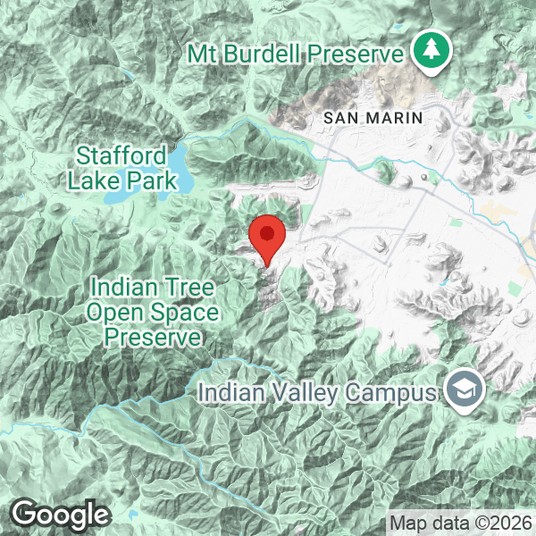 Map of 25 Palomino Circle