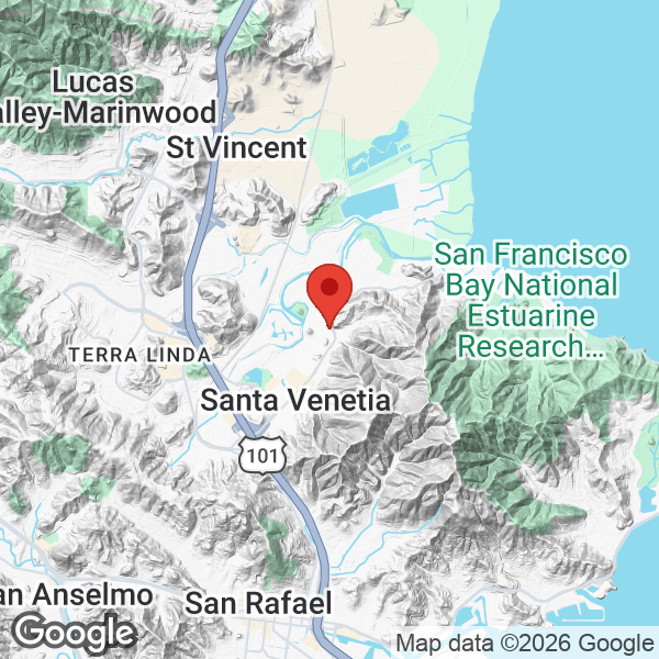 Map of 319 N San Pedro Rd