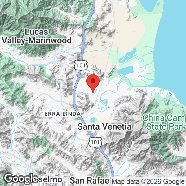 Map of 228 Yosemite Road
