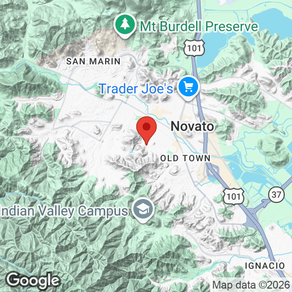 Map of 1681 Hill Road