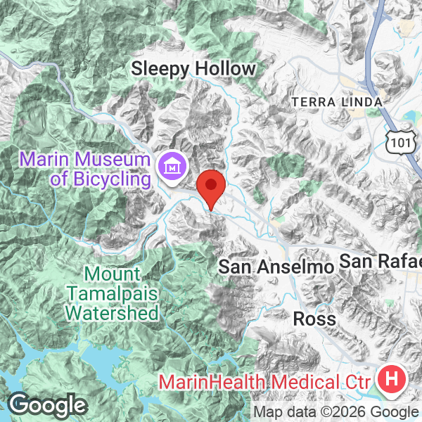 Map of 43 Creek Road