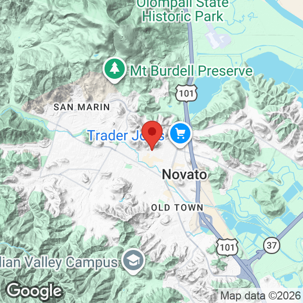 Map of 1048 7th Street