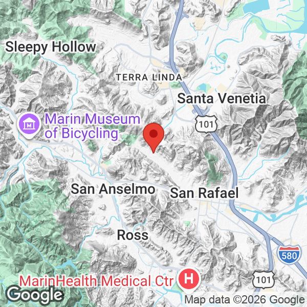 Map of 234 Solano Street