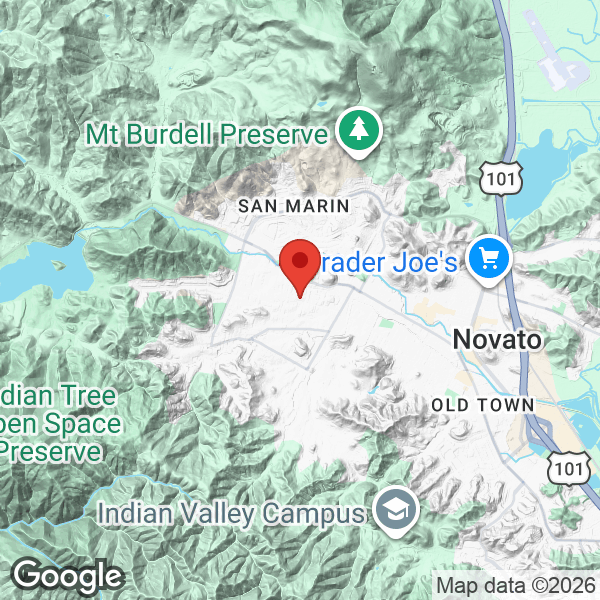 Map of 2100 Center Road