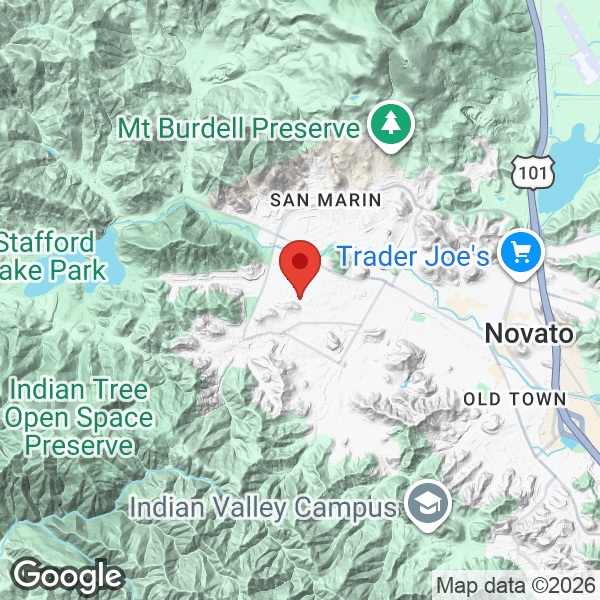 Map of 56 Santa Ynez Circle