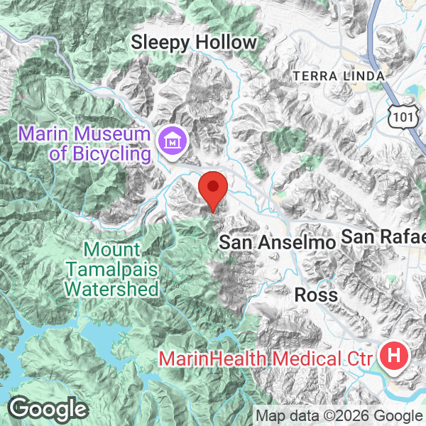 Map of 40 Canyon Road