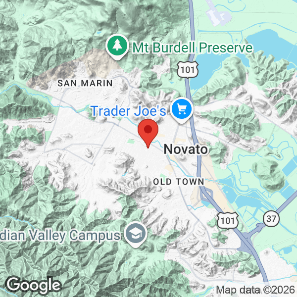 Map of 864 Tamalpais Avenue Unit: #A